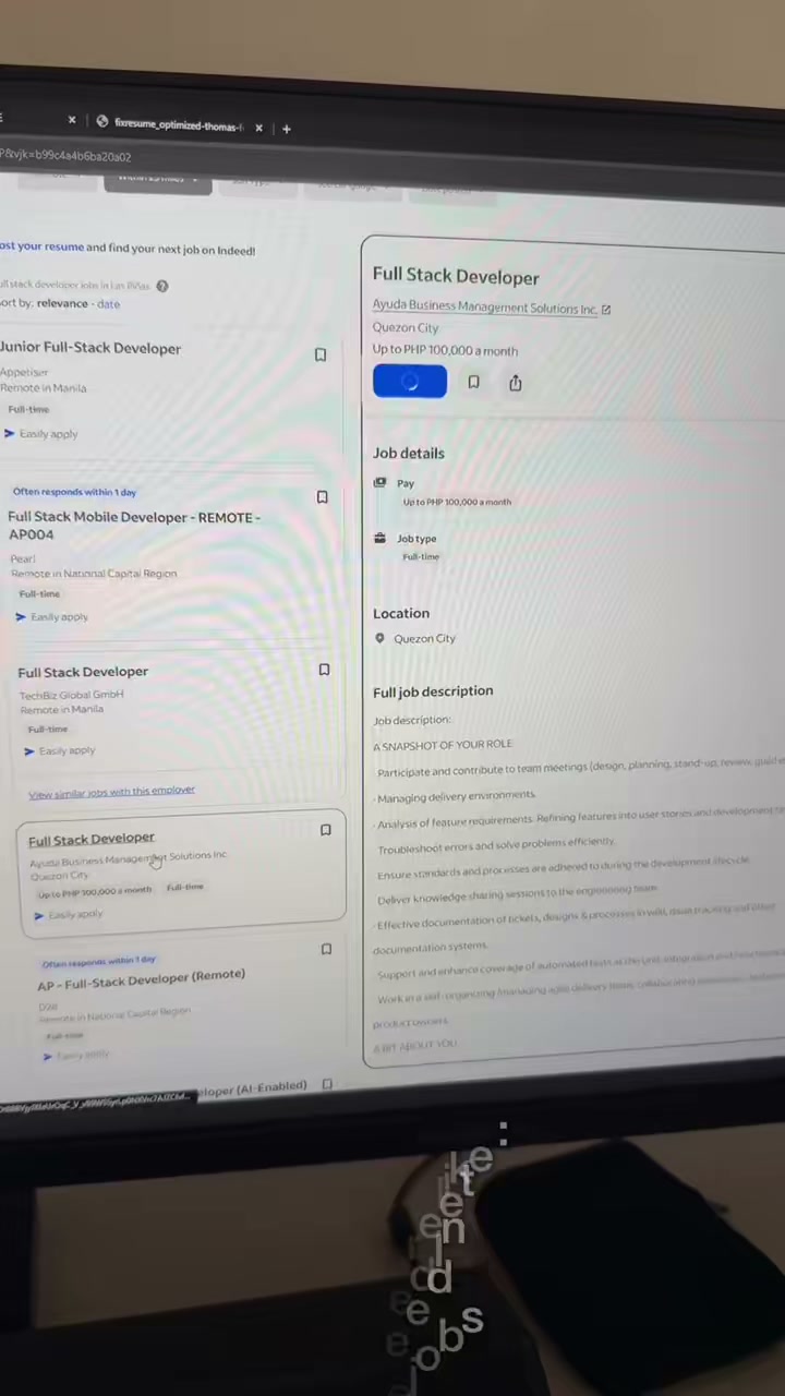 หน้าเว็บ FixResume